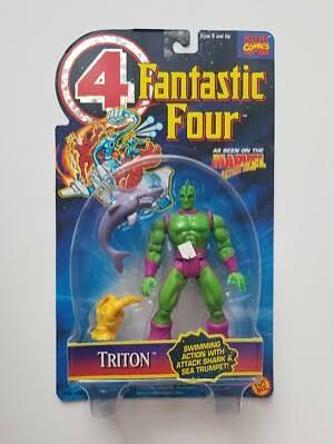 Toybiz Marvel Comics Fantastic Four Triton Action Figure