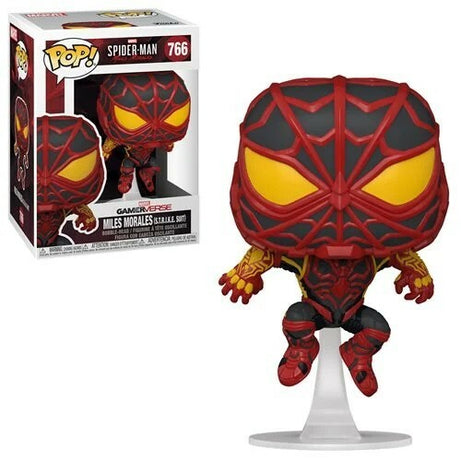 Funko Pop! Marvel Spider-Man Miles Morales Marvel Gamerverse Miles Morales (S.T.R.I.K.E. Suit) #766