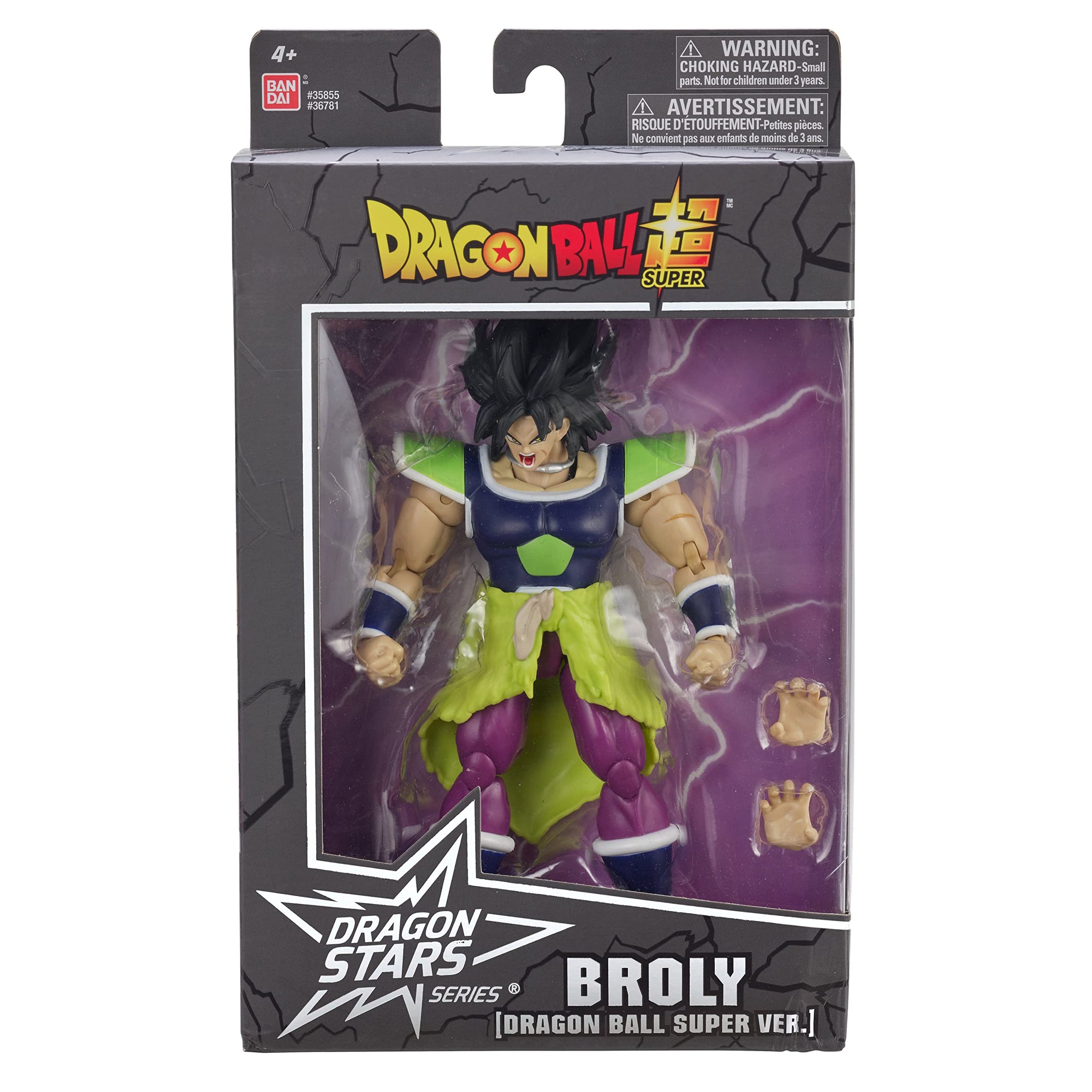 Bandai Dragon Ball Super Dragon Stars Series Broly (Dragon Ball Super Ver) Action Figure