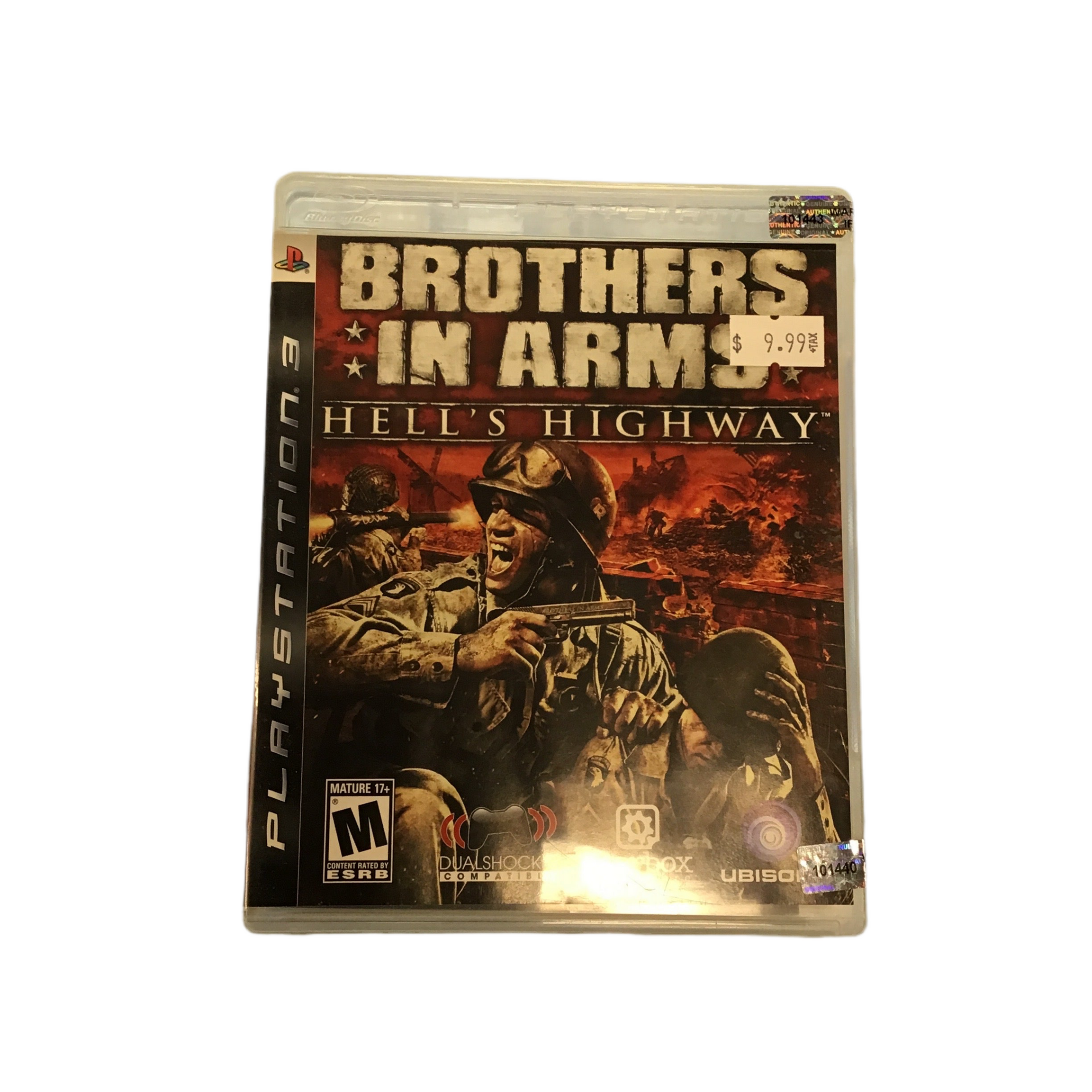 PS3 Brothers In Arms Hell’s Highway Video Game