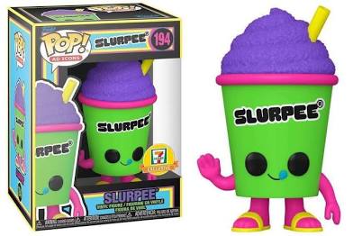Funko Pop! Ad Icons Slurpee Blacklight 7 Eleven Exclusive #194