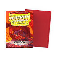 Dragon Shield: Standard Matte Sleeves Crimson Count 100