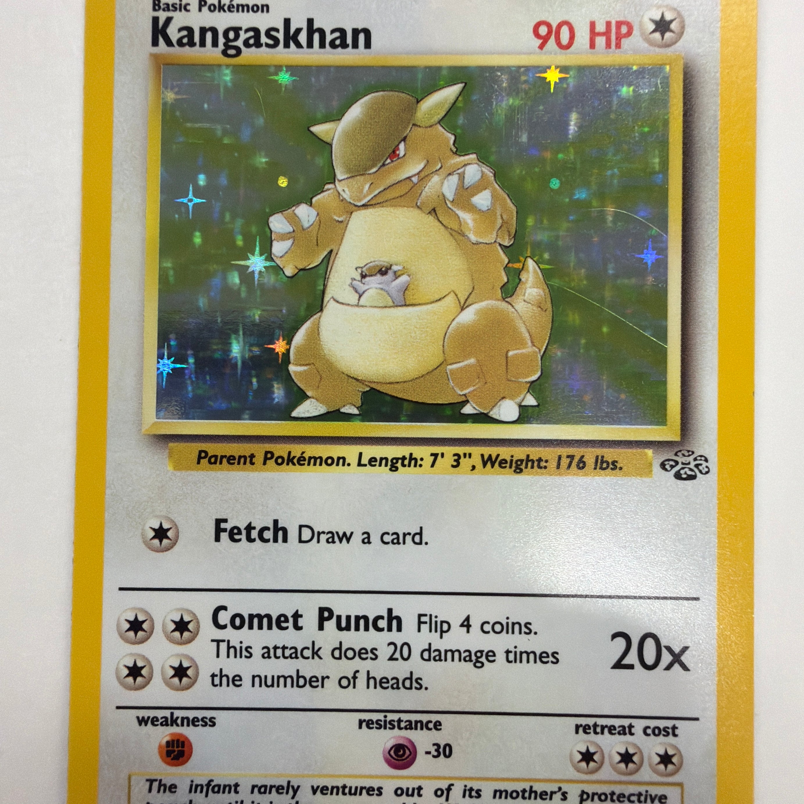 Pokémon TCG - Jungle Unlimited Kangaskhan  5/64 Holo NM