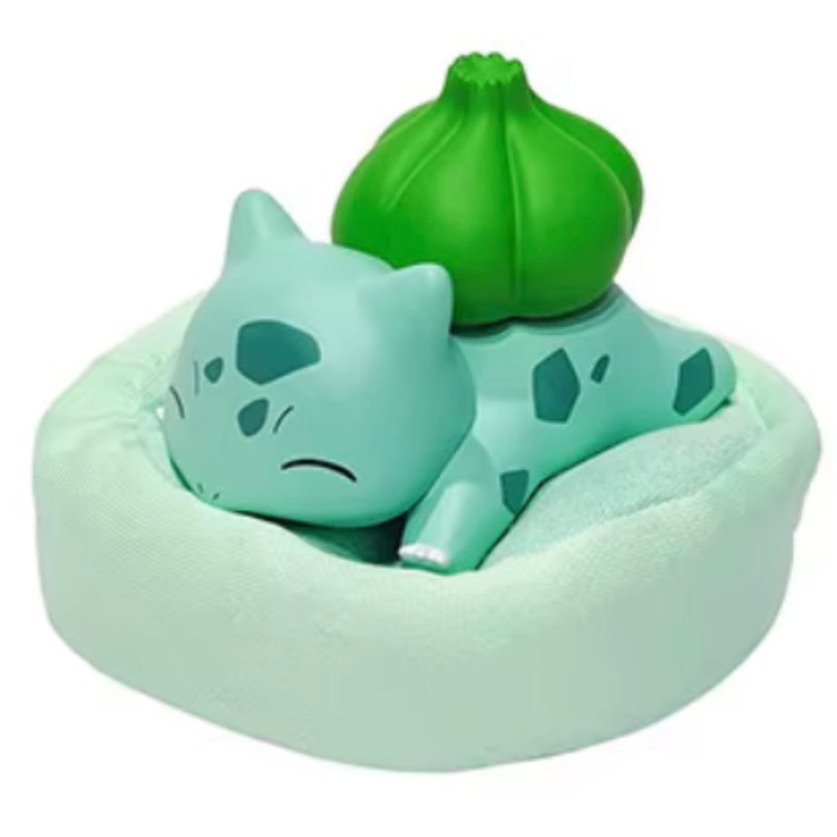 Pokémon Bulbasaur Sleeping On Beanbag Figure