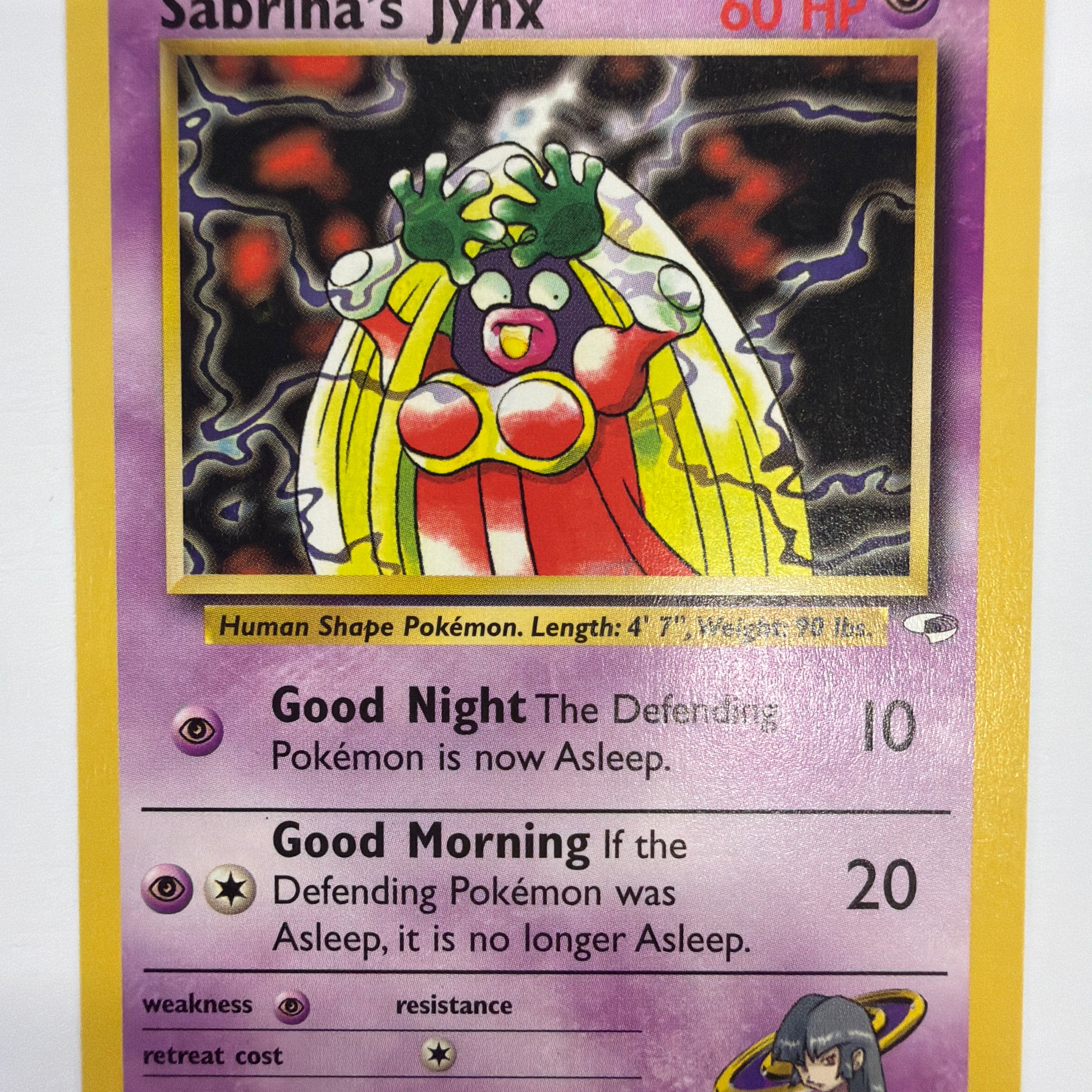 Pokémon TCG - Gym Heroes Sabrina's Jynx 59/132 Non-Holo NM
