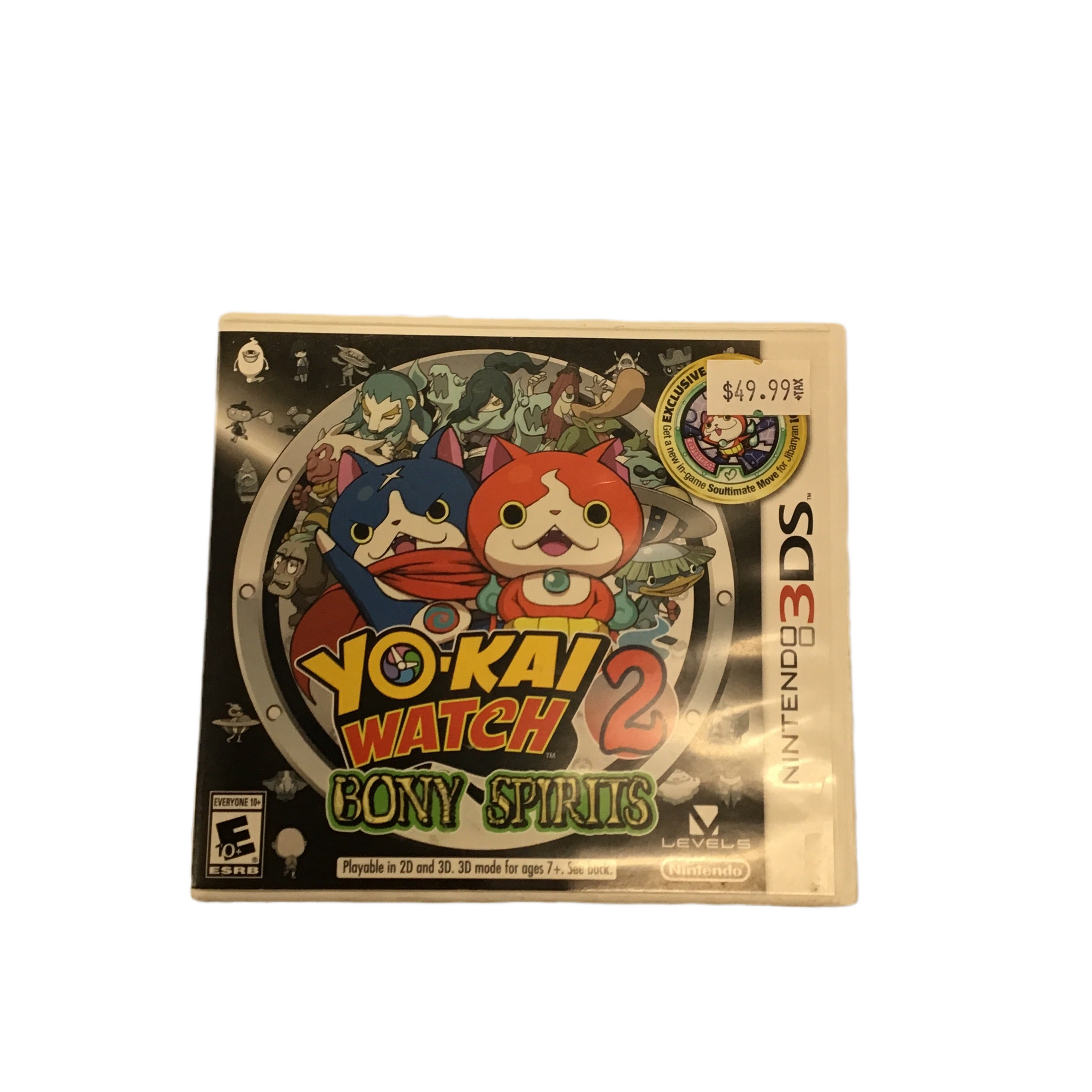 Nintendo 3DS Yo-Kai Watch 2 Bony Spirits Video Game