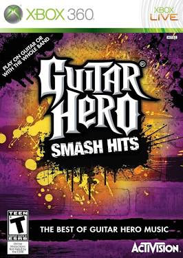 XBOX 360 Guitar Hero Smash Hits Video Game