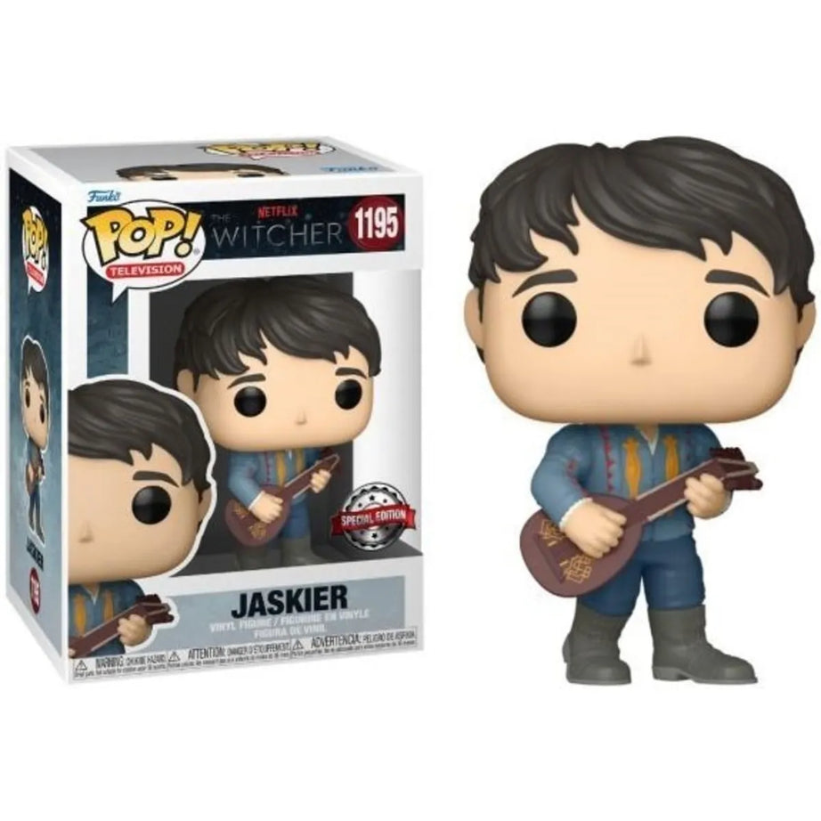 Funko Pop! Television Netflix The Witcher Jaskier #1195 Special Edition Sticker