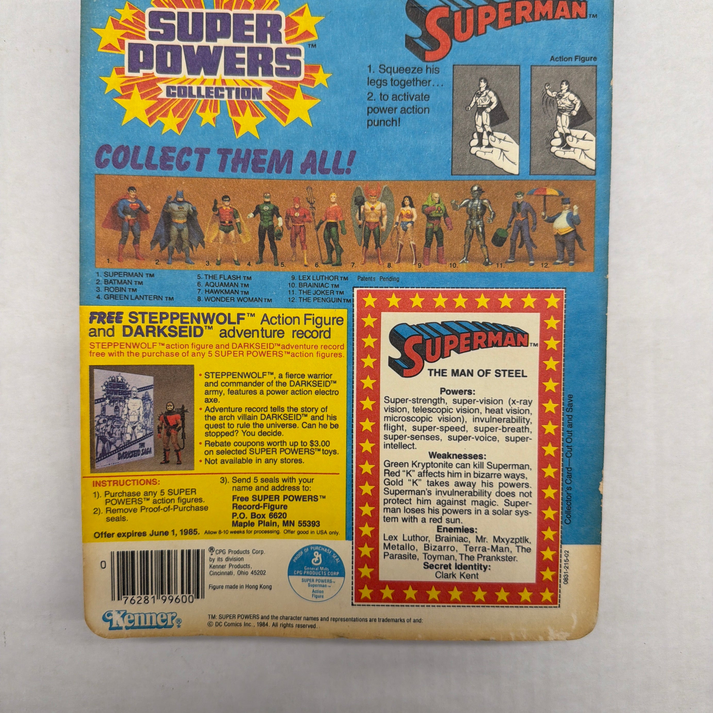 Kenner DC Super Powers Collections Superman Action Figure