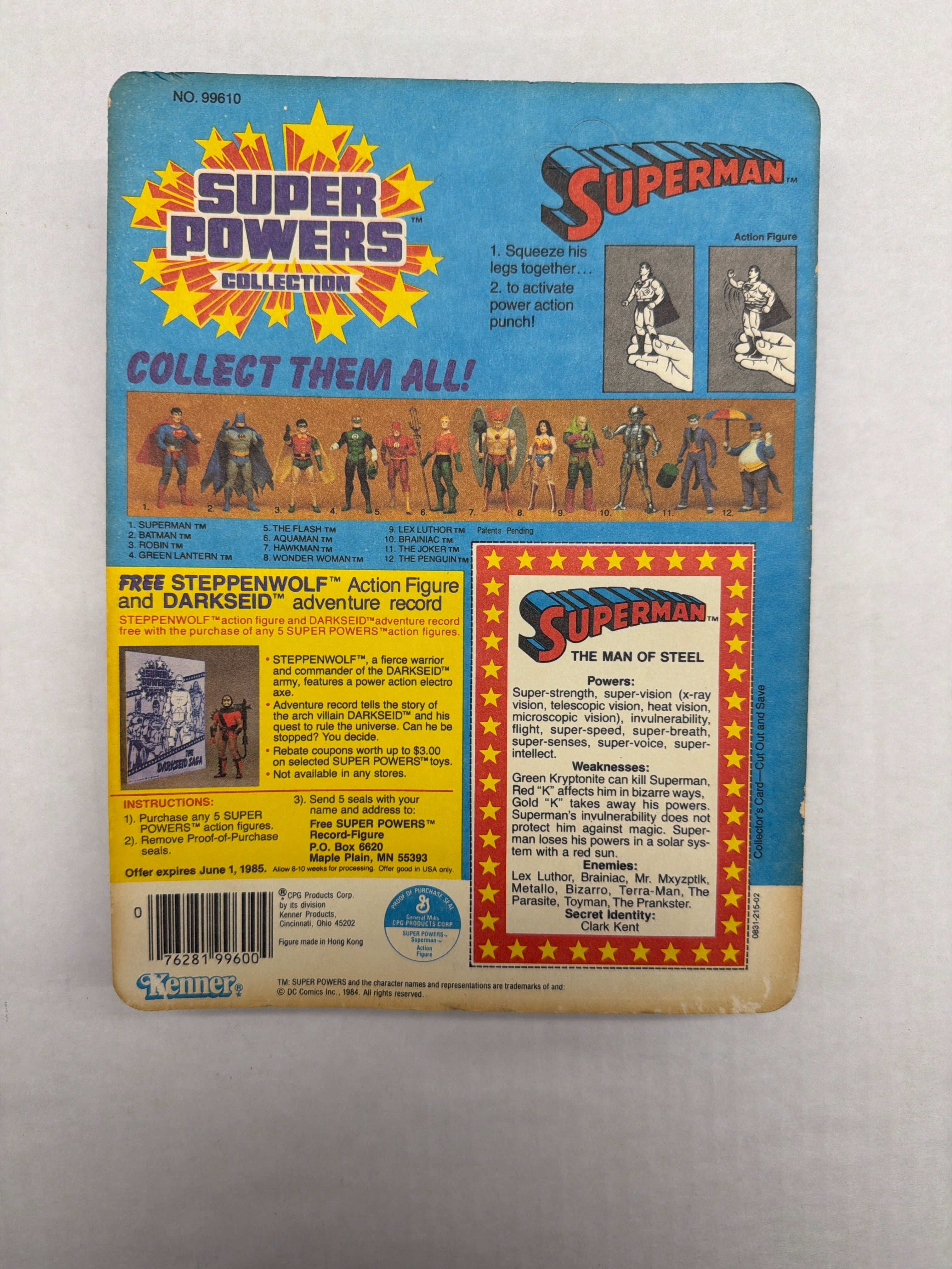Kenner DC Super Powers Collections Superman Action Figure
