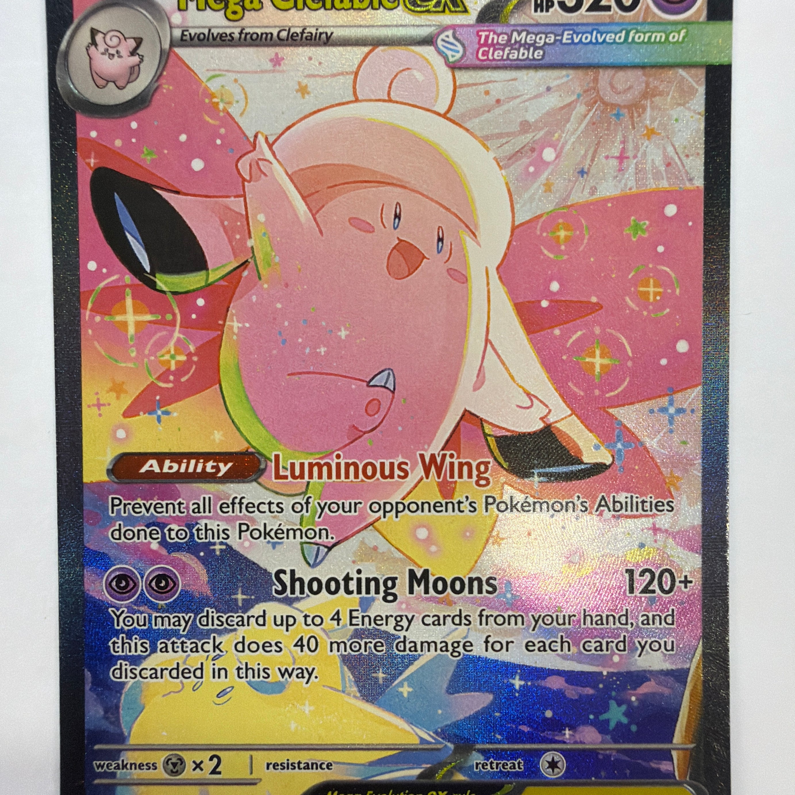 Pokémon TCG - Perfect Order Mega Clefable ex 119/088 NM