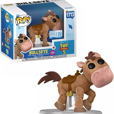 Funko Pop! Disney Pixar Toy Story 5 Bullseye Flocked Funko Special Edition #1713