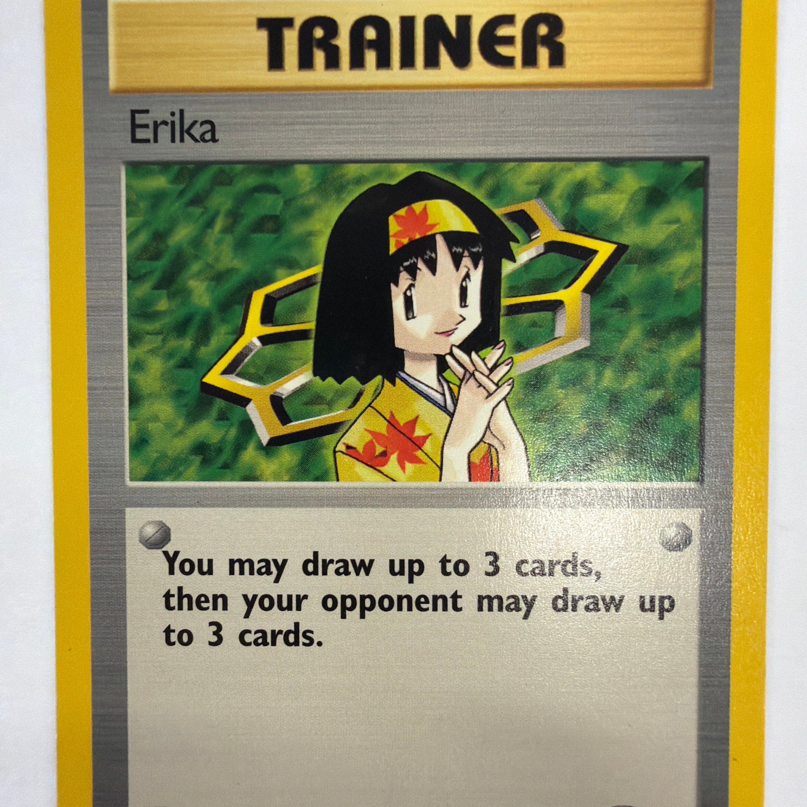 Pokémon TCG - Gym Heroes Unlimited Erika 100/132 Non-Holo NM