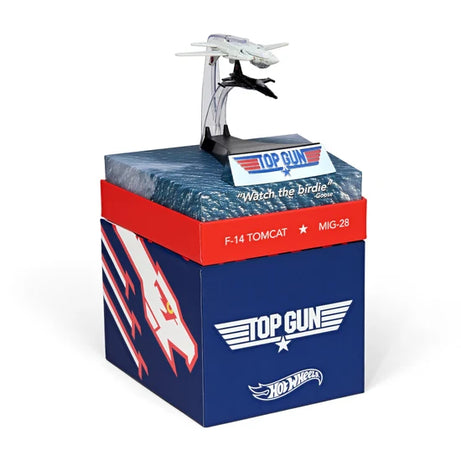 Hot Wheels Premium Top Gun F-14 Tomcat Mig-28 Die Cast Jet