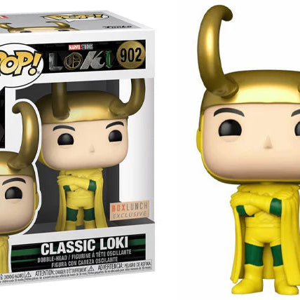 Funko Pop! Marvel Studios Loki Classic Loki #902 Boxlunch Exclusive