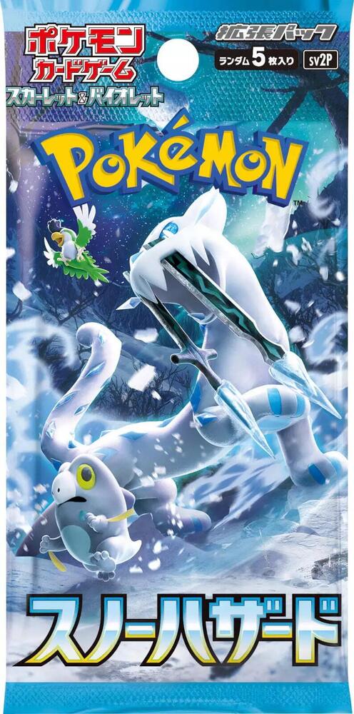 Pokémon TCG - Snow Hazard sv2P Booster Pack