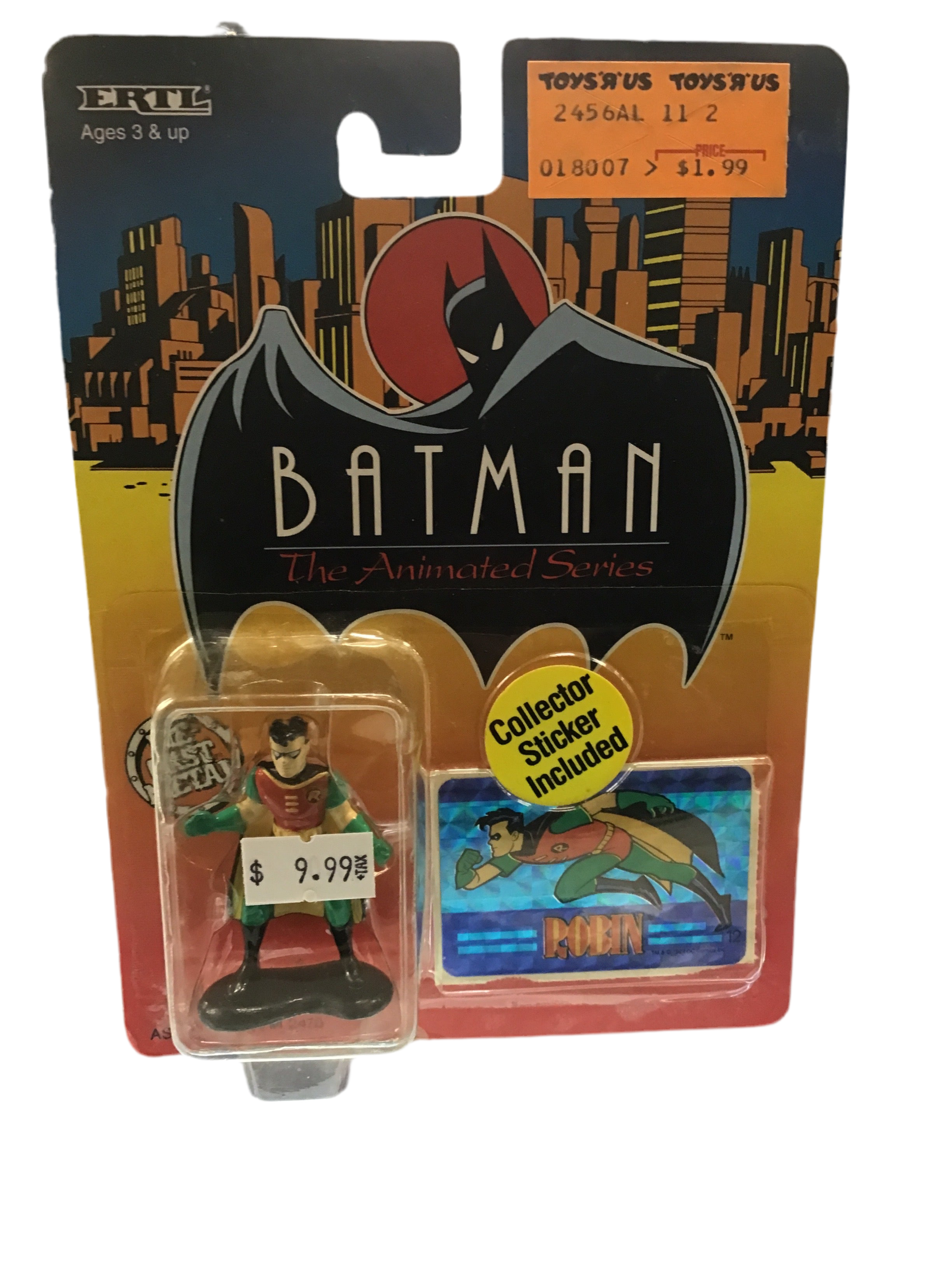 ERTL BATMAN The Animated Series Robin Figure