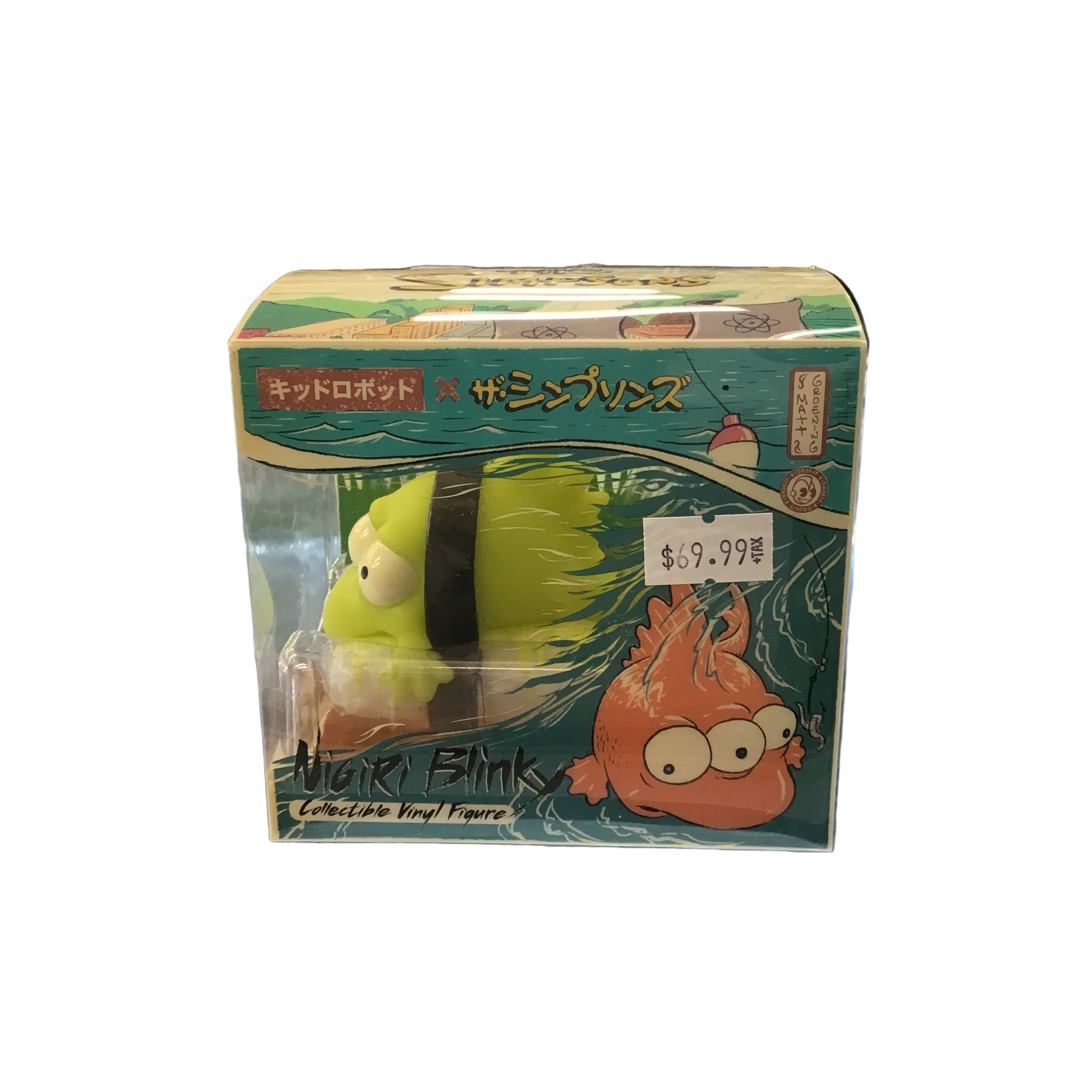 Kidrobot The Simpsons Nigiri Blinky Collectible Vinyl Figure