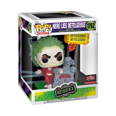 Funko Pop! Deluxe Beetlejuice Here Lies Betelguese Funko Target Con 2025 Exclusive #1762