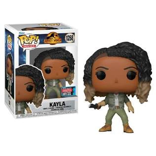 Funko Pop! Movies Jurassic World Dominion Kayla Funko Exclusive 2022 Fall Convention Limited Edition #1268
