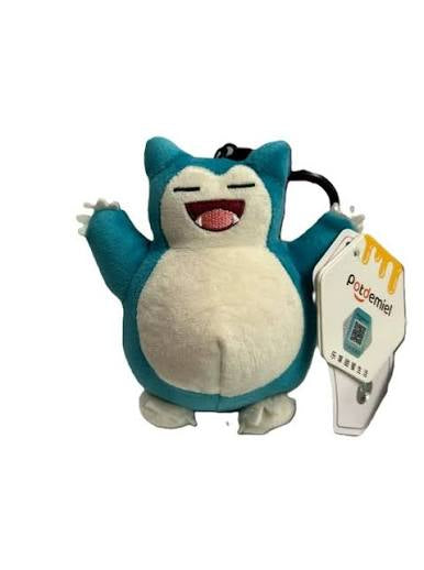 Pokémon Snorlax Plush Bag Clip