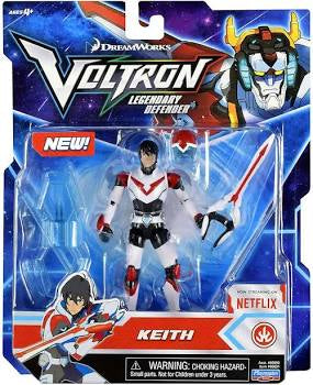 Playmates Dreamworks Voltron Legendary Defender Keith Action Figure