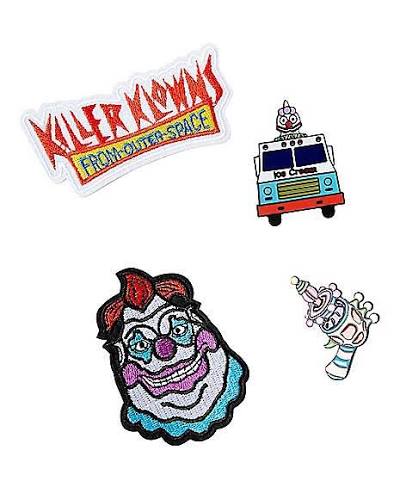 Spirit Halloween Killer Klowns From Outer Space Pin & Patch Set