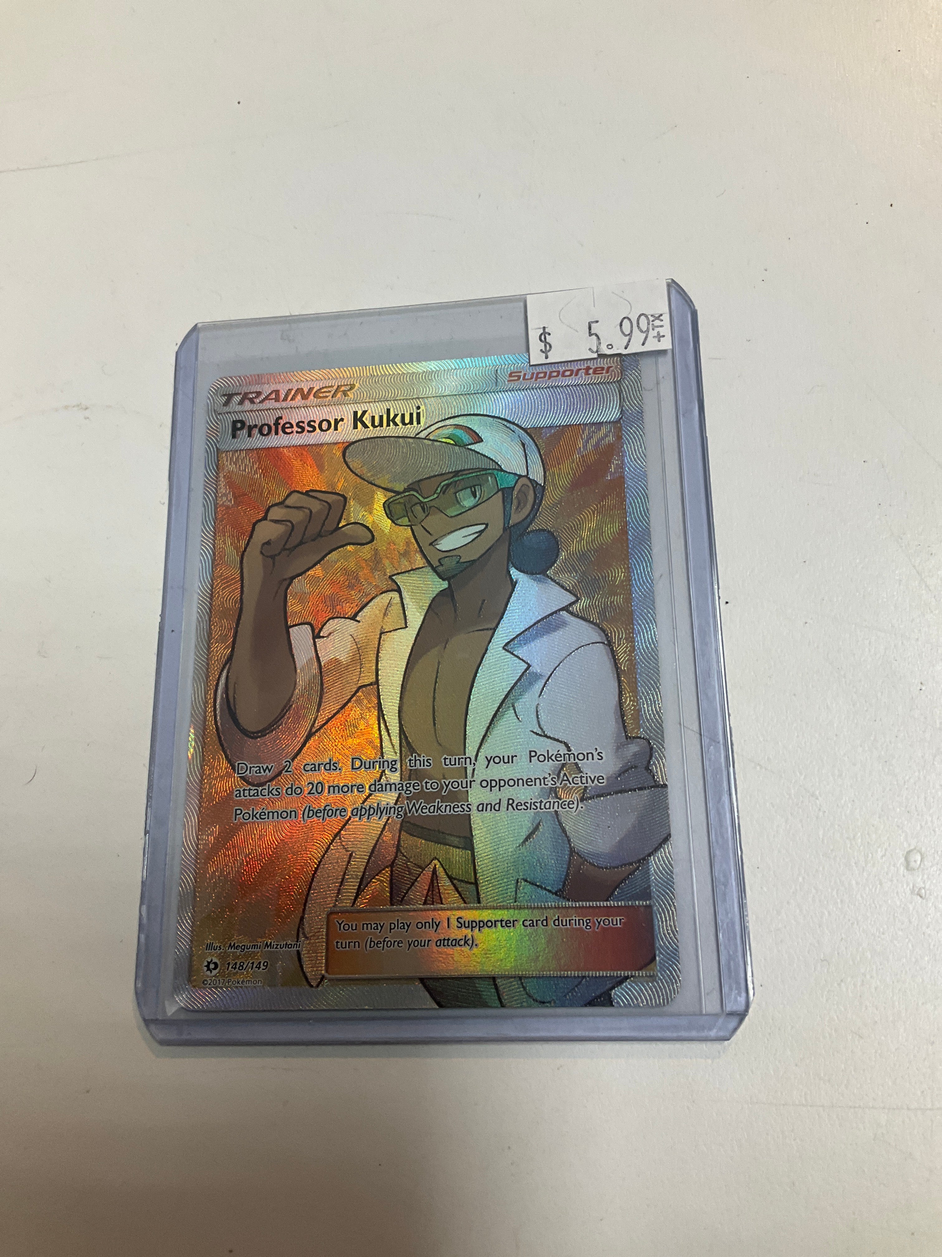 Pokmon TCG Trainer Professor Kukui 148/149 Sun & Moon NM True Believers Gaming and Collectibles Pokmon TCG Trainer Professor Kukui 148/149 Sun & Moon NM True Believers Gaming and Collectibles