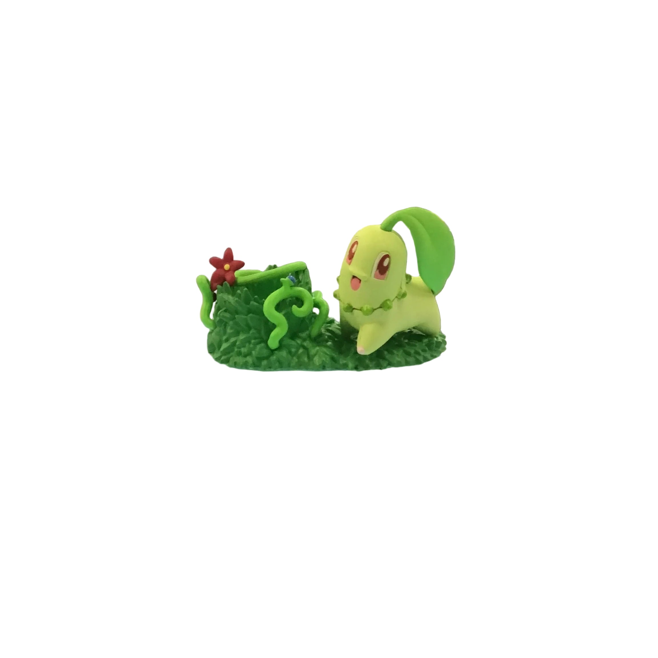 Loose Pokémon Chikorita Miniature Statue