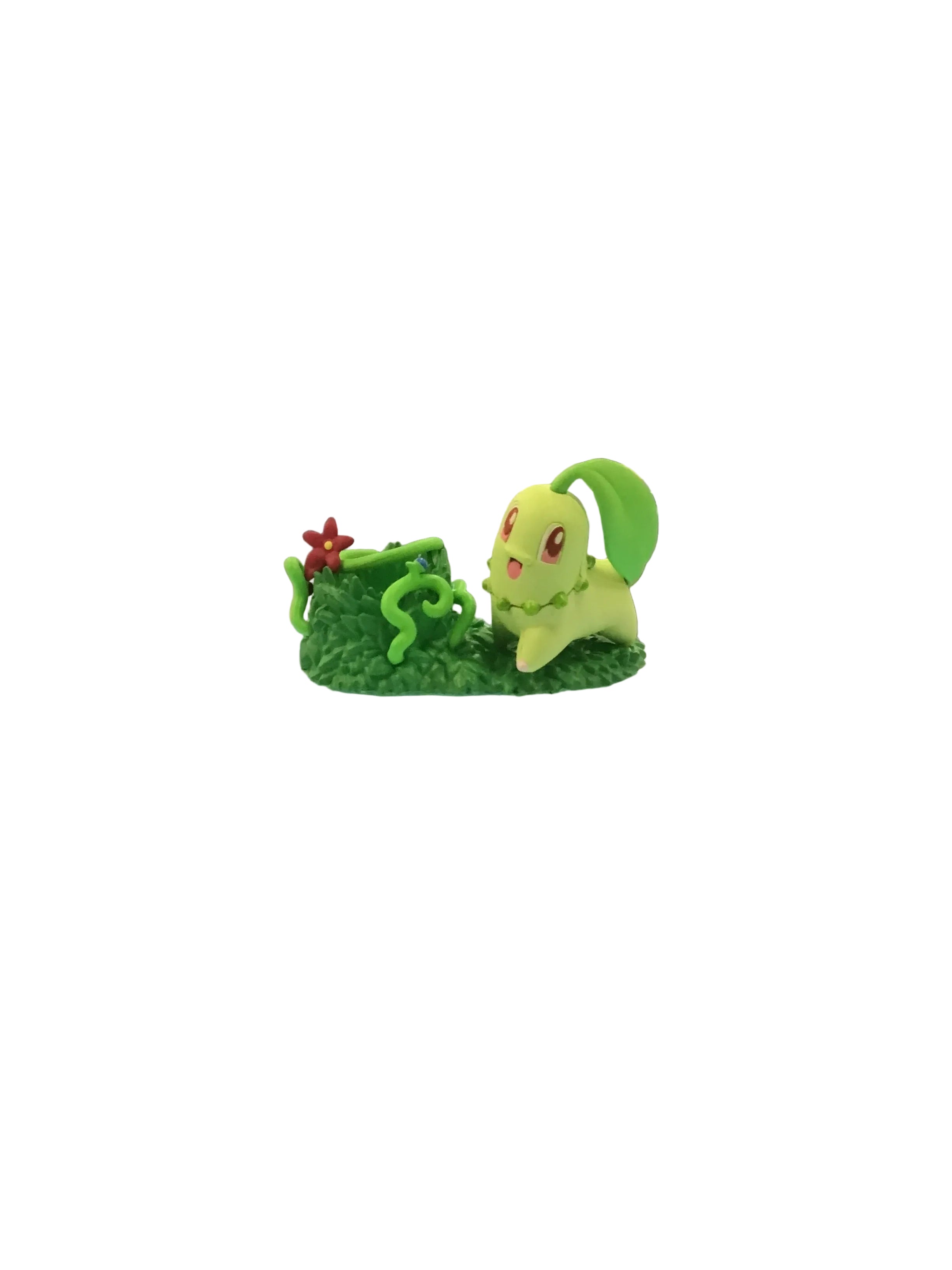 Loose Pokémon Chikorita Miniature Statue