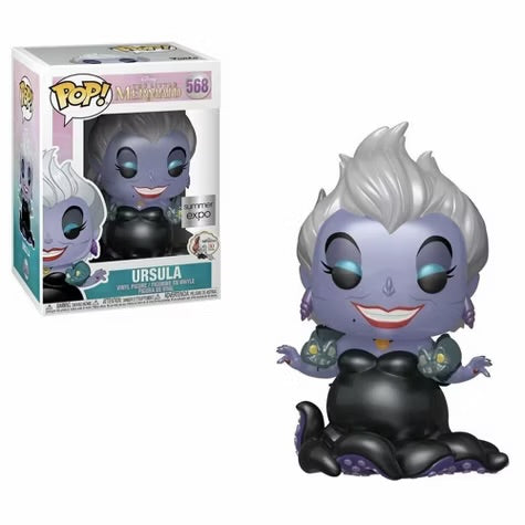 Funko Pop! The Little Mermaid Metallic Ursula Summer Expo Exclusive #568