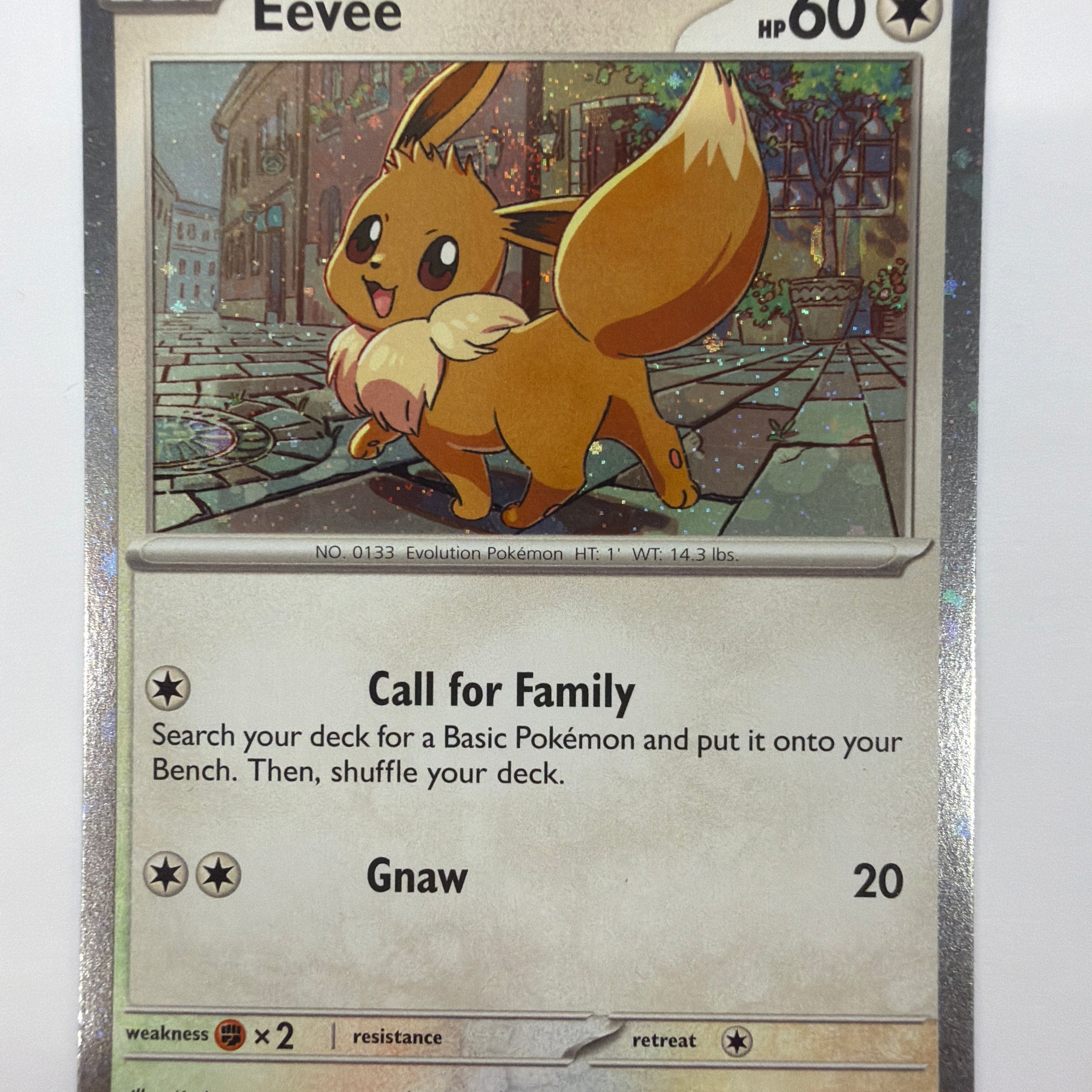 Pokémon TCG - Scarlet & Violet Promo Eevee 200 Cosmos Holo NM
