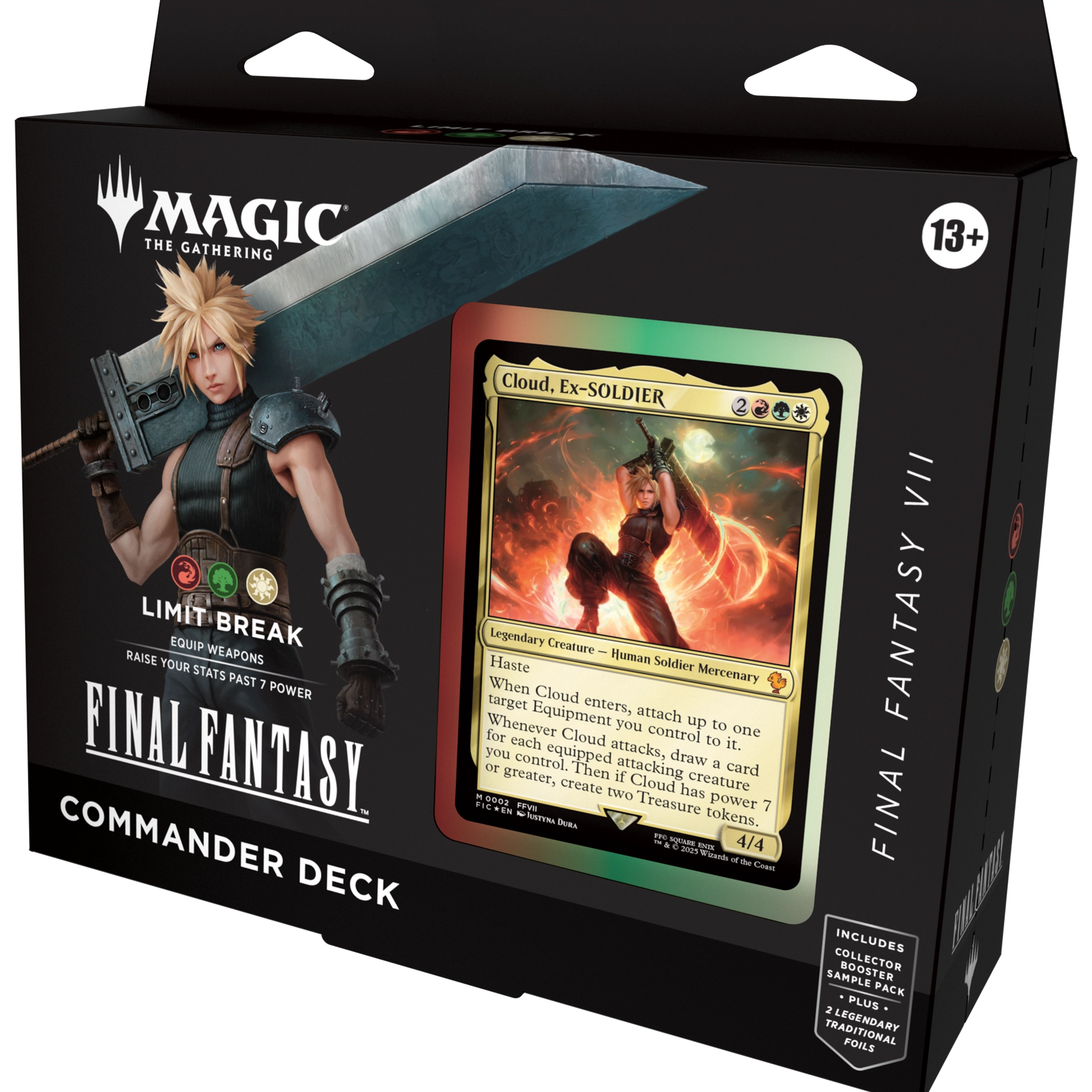 Magic The Gathering TCG - Final Fantasy Limit Break Commander Deck