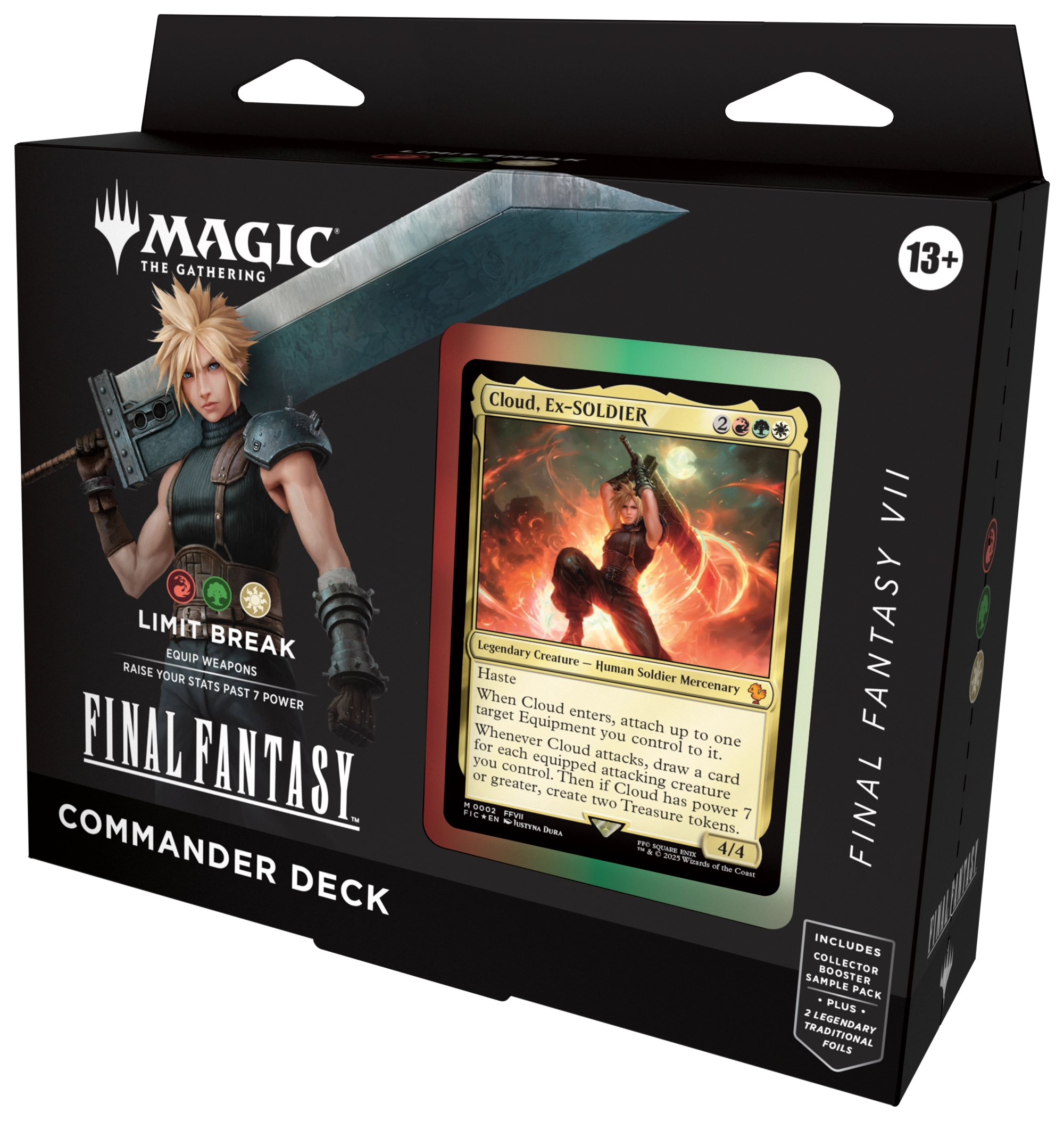Magic The Gathering TCG - Final Fantasy Limit Break Commander Deck