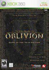 XBOX 360 The Elder Scrolls IV Game Of The Year Edition Video Game