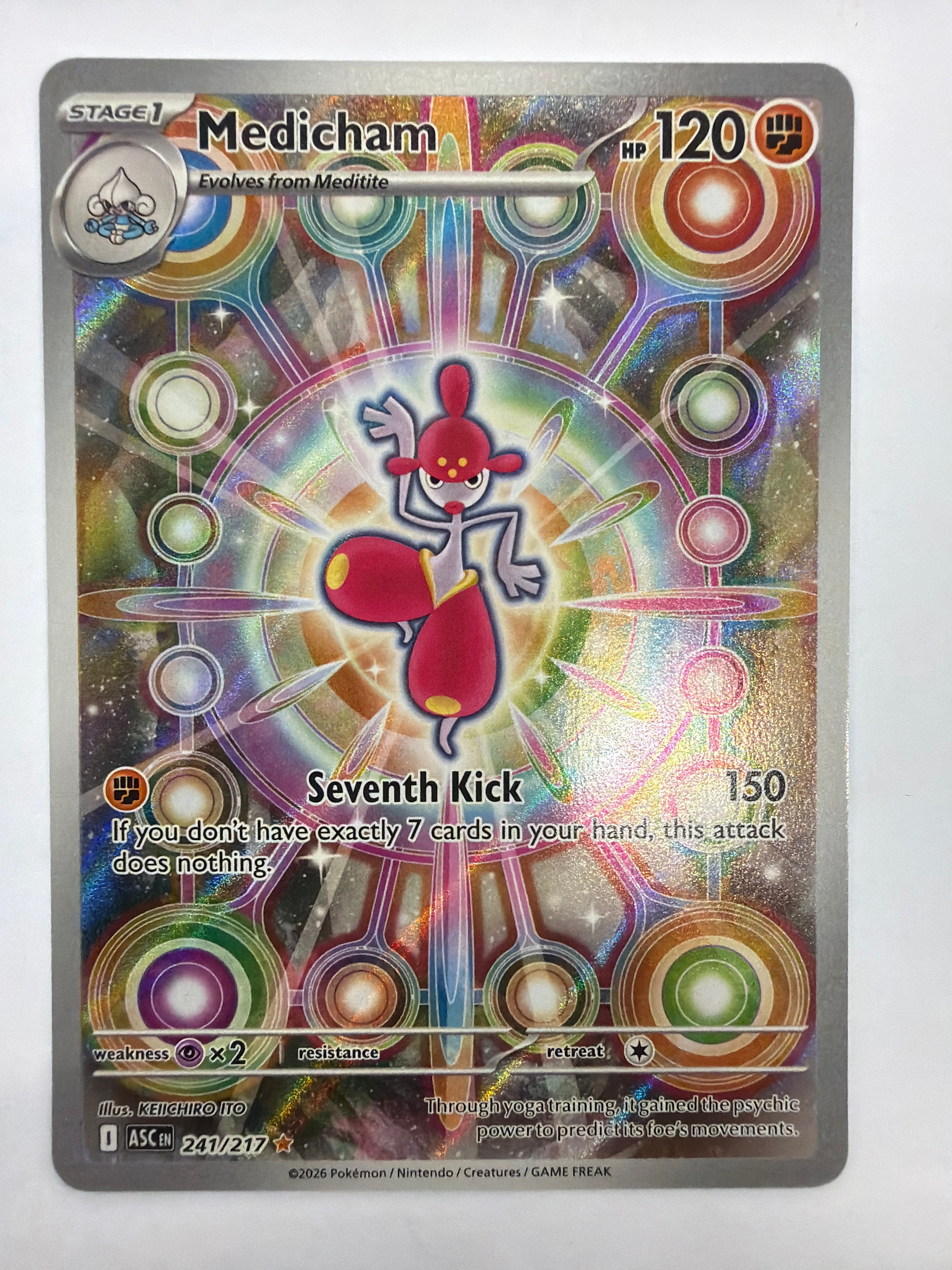 Pokémon TCG - Ascended Heroes Medicham 241/216 NM