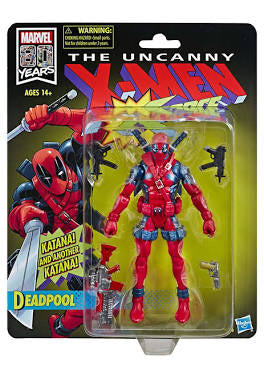 Hasbro Marvel 80 Years The Uncanny X-Men X-Force Deadpool Action Figure