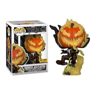 Funko Pop! Marvel Venom Venomized Jack O’Lantern #922 Hot Topic Exclusive