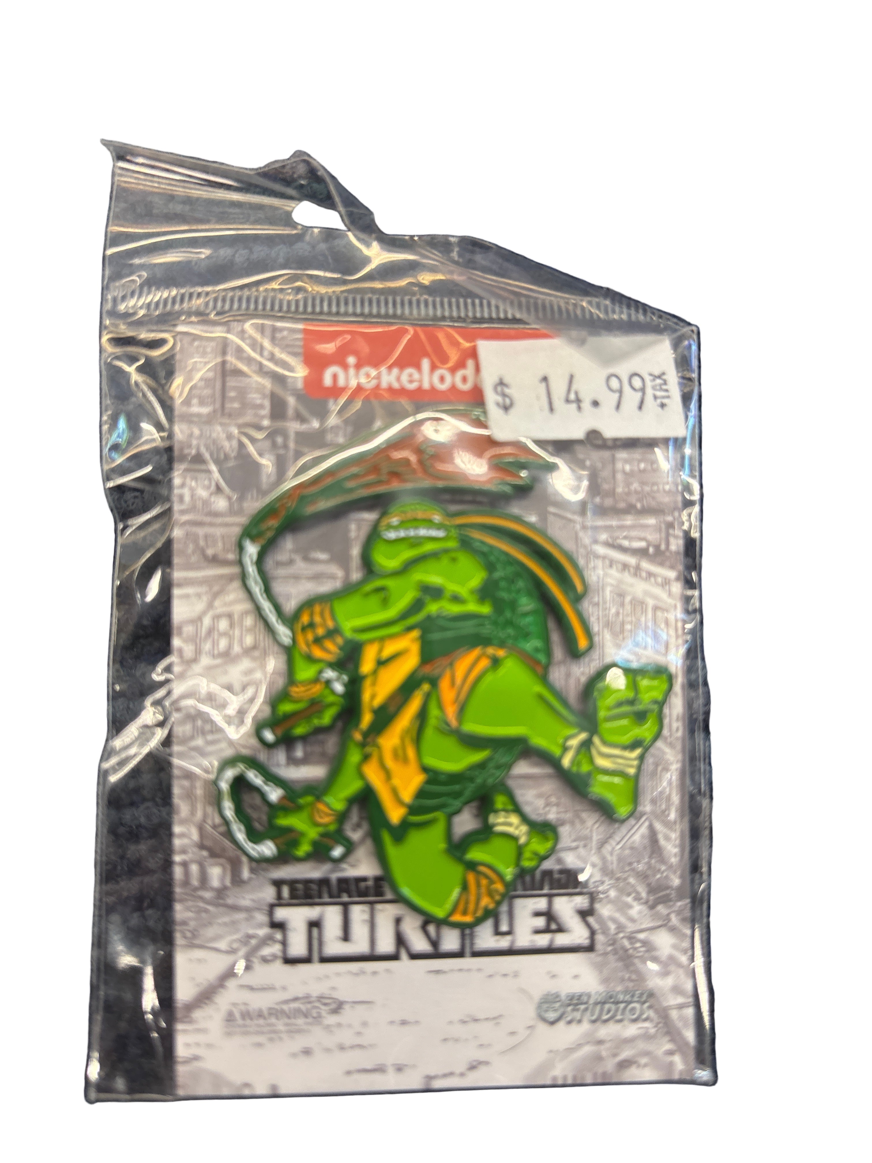 Zen Monkey Studios Nickelodeon Teenage Mutant Ninja Turtles Pin Michelangelo