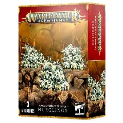 Warhammer Age of Sigmar Maggotkin of Nurgle Nurglings Model Kit