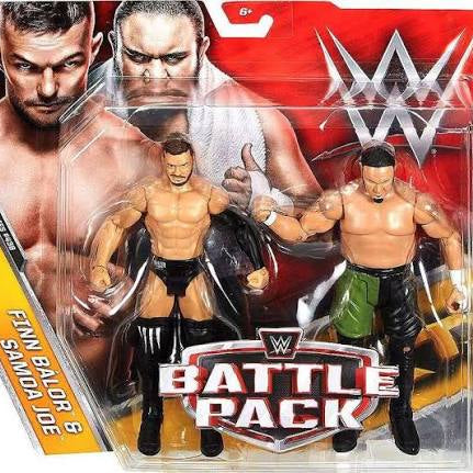 WWE Mattel Battle Pack Series 43B Finn Balor & Samoa Joe Figure 2-Pack