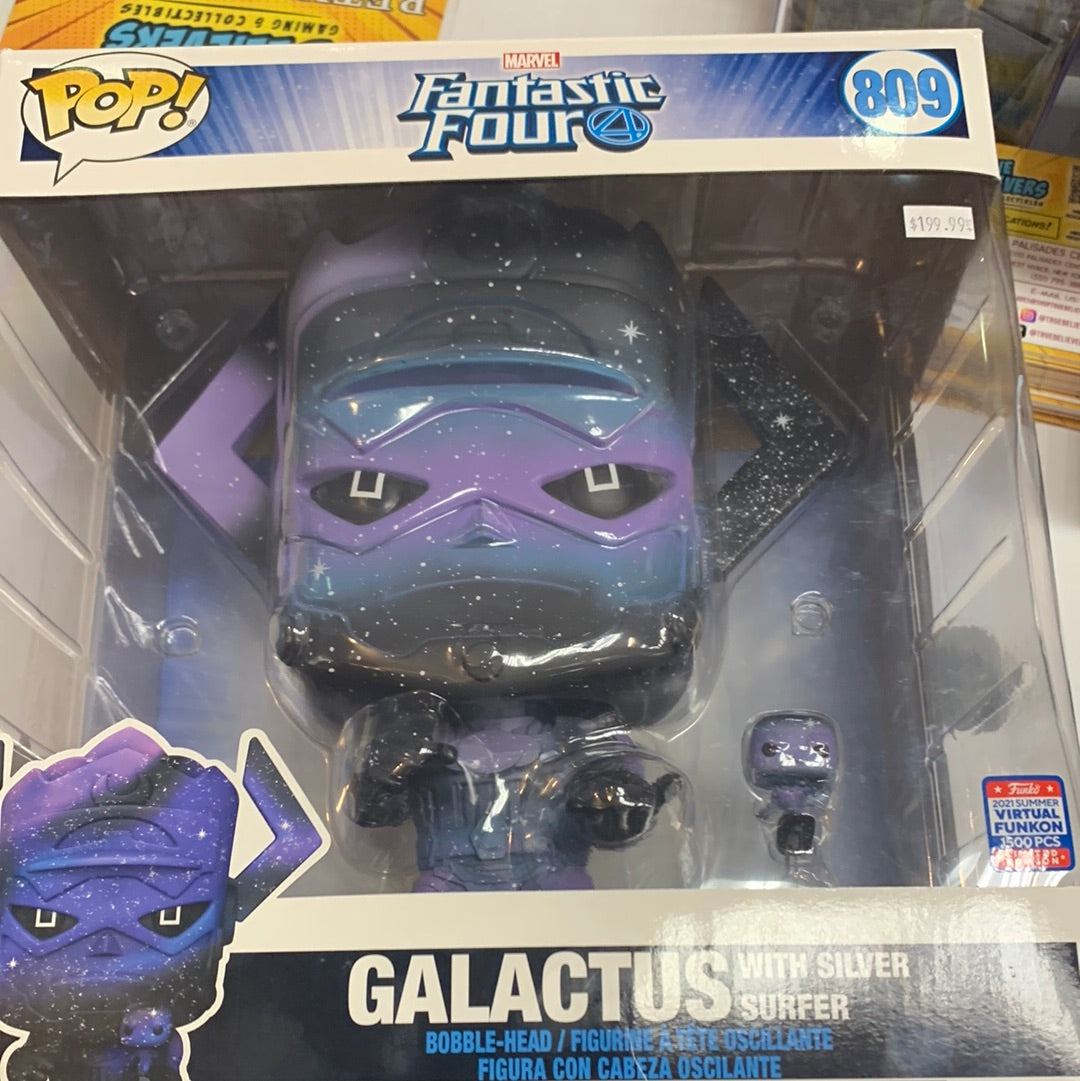 Funko Pop Marvel Fantastic Four Galactus With Silver Surfer (Funko