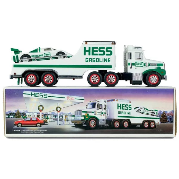 Hess Truck 1988 Toy Truck and Racers