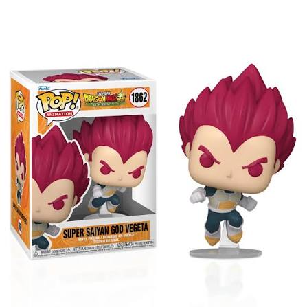 Funko Pop! Animation Dragon Ball Super Broly The Movie Super Saiyan God Vegeta #1862