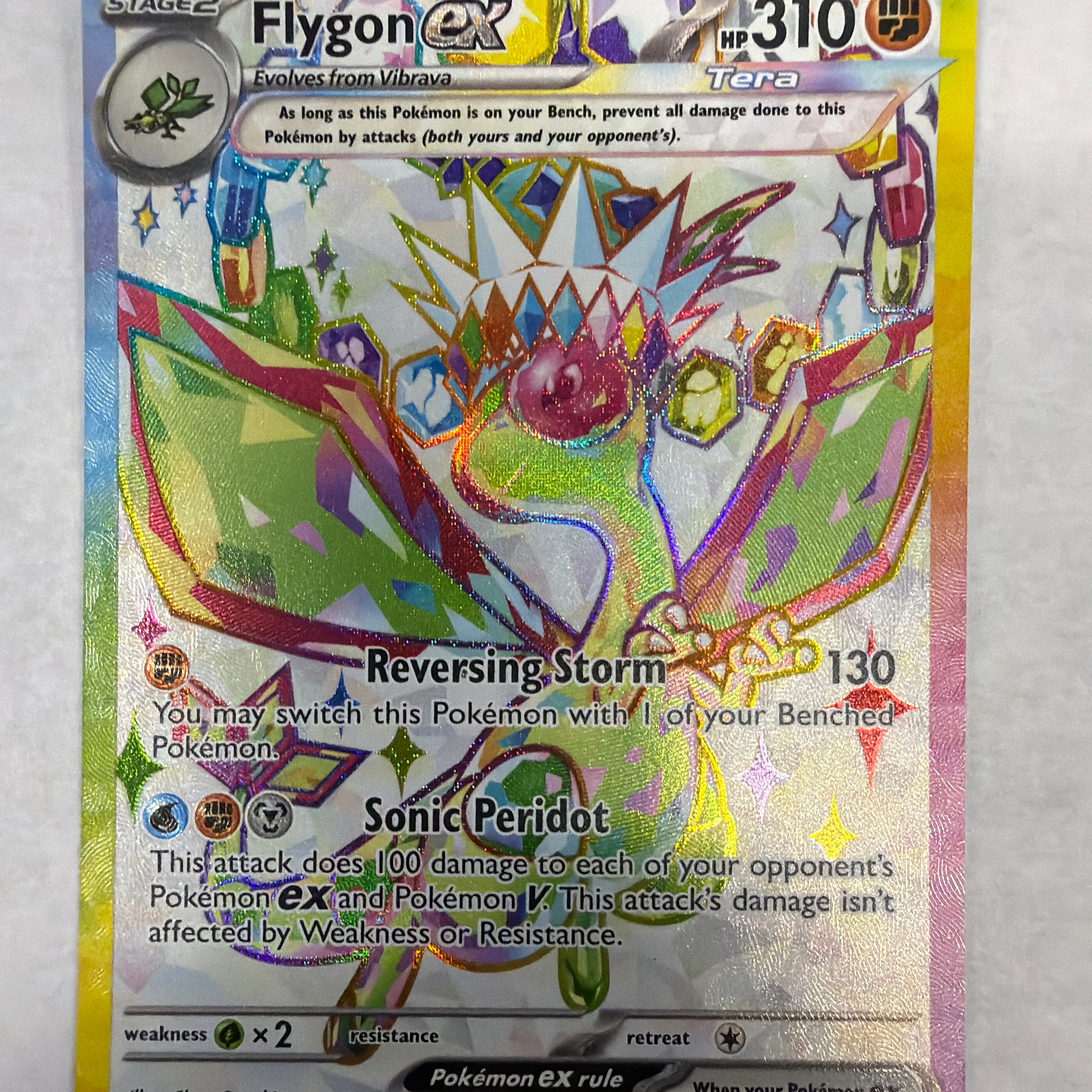 Pokémon TCG - Surging Sparks Flygon ex 222/191 NM