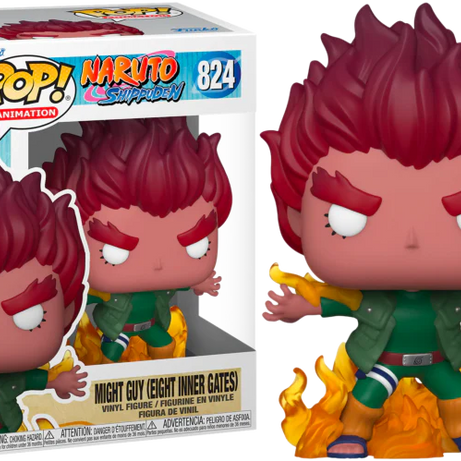 Funko Pop! Animation Naruto Shippuden Might Guy (Eight Inner Gates) #824