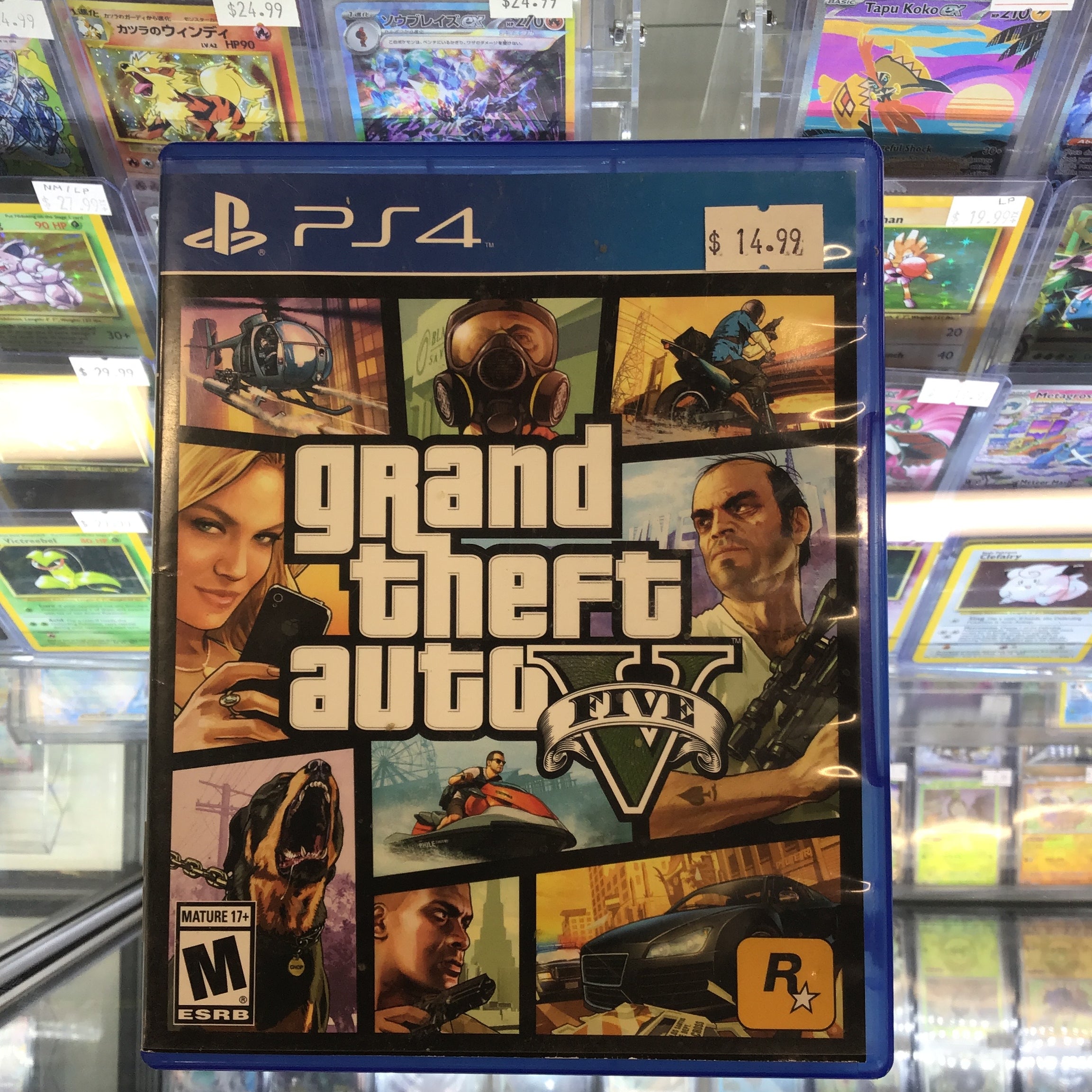PS4 Grand Theft Auto V Video Game