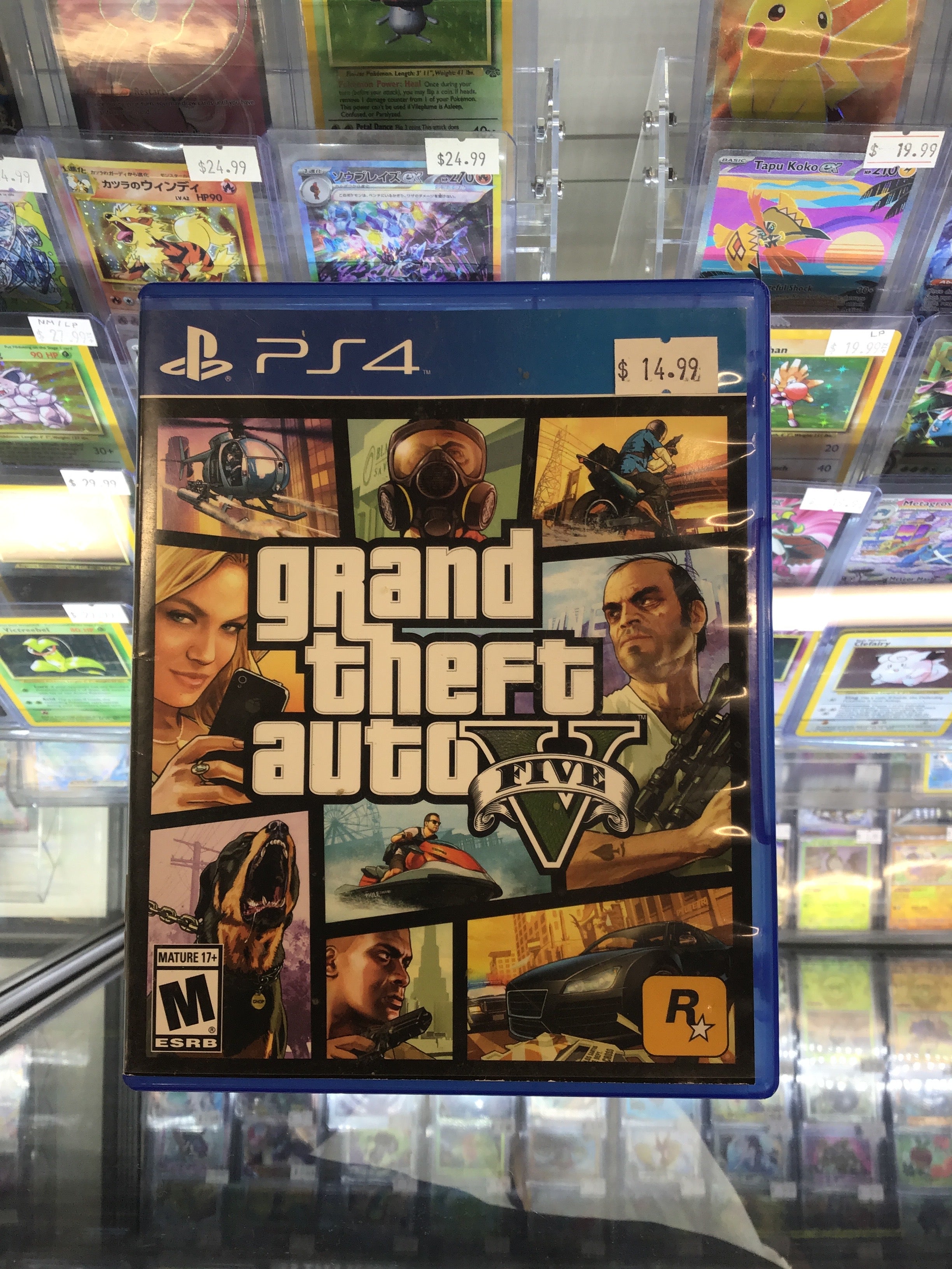 PS4 Grand Theft Auto V Video Game