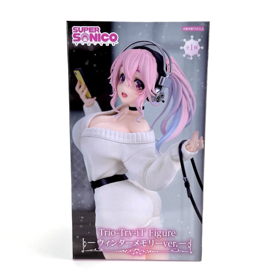 Furyu Super Sonico Trio Try iT Winter Memory Statue