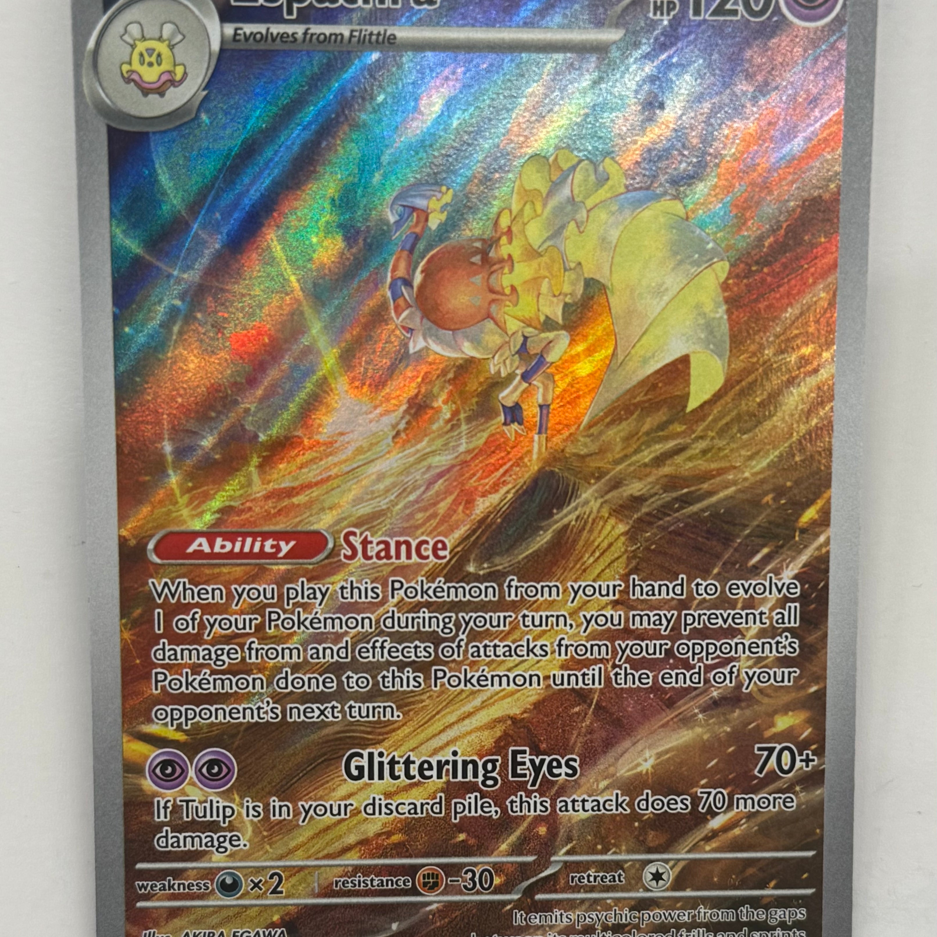 Pokémon TCG - Paradox Rift Espathra 197/182 NM